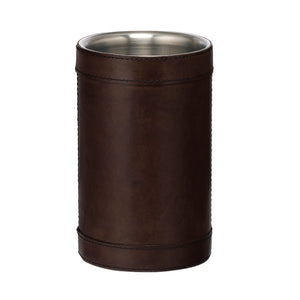 Leather wine cooler
