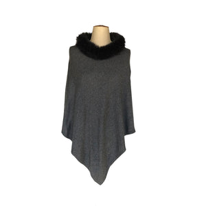 Neck Fur Poncho